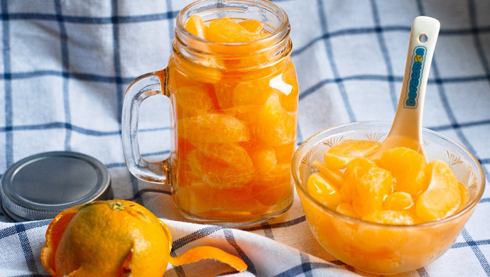 Candied Tangerine Canned Recipe